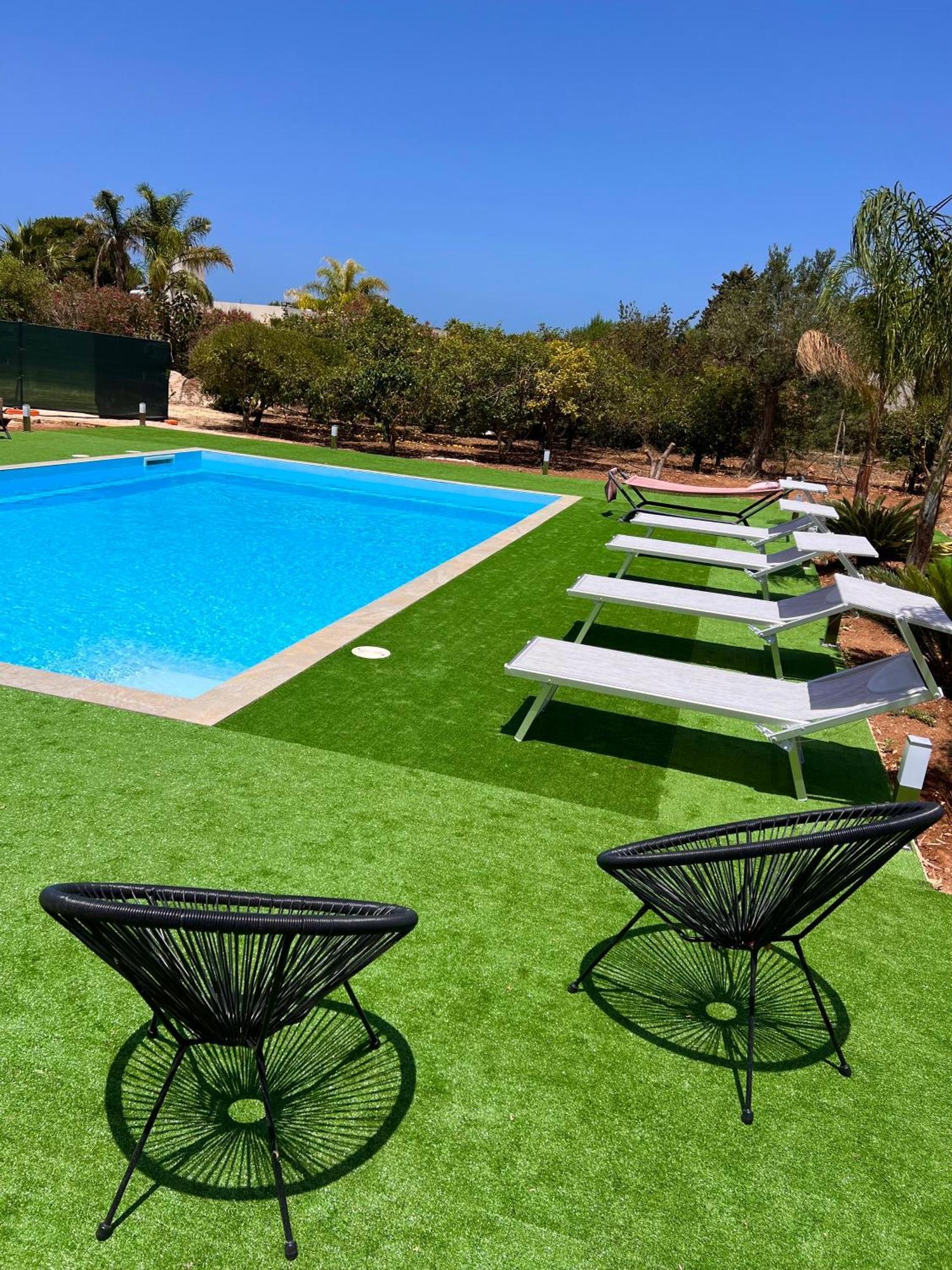 Villa Con Piscina Terrazza Dal Picciotto Marsala Bagian luar foto